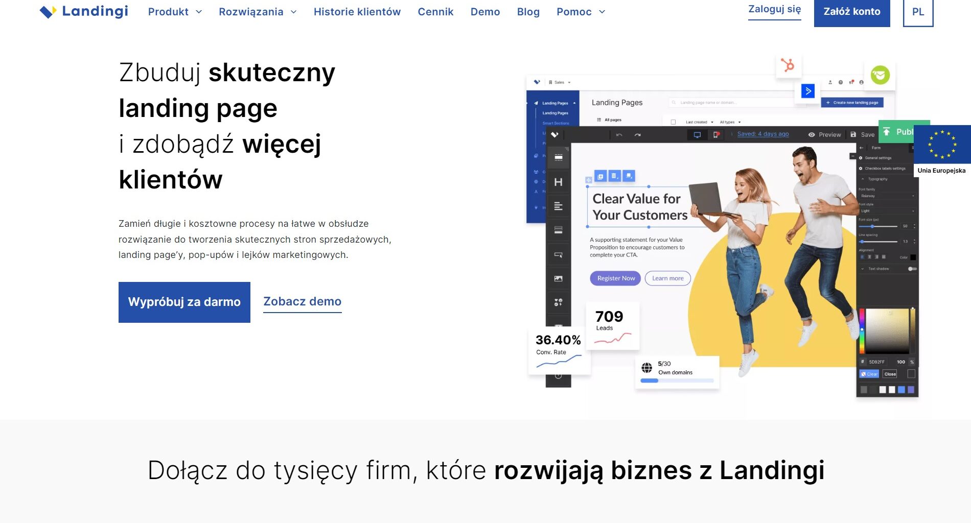 Landingi - tworzenie landing page